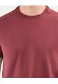 Camiseta Para Hombre Manga Corta Cuello Redondo Color Vino Marca Atmos #32090201 de Atmos