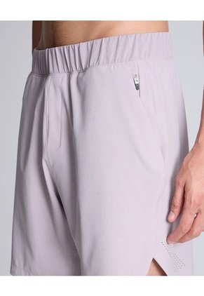 Bermuda Para Hombre Deportiva Largo Color Gris Claro Marca Atmos #32100091