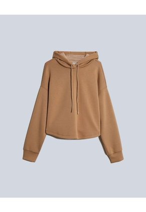 Buzo Para Mujer Hoodie Color Café Claro Marca Atmos #31060049