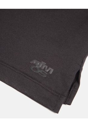 Camiseta Para Hombre Manga Corta Cuello Redondo Color Negro Marca Atmos #32090228