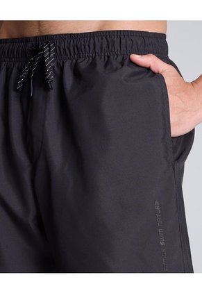 Pantaloneta Para Hombre  Color Negro Marca Atmos #32280018