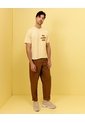 Pantalón Trouser Sartorial  Para Hombre Café Atmos de Atmos