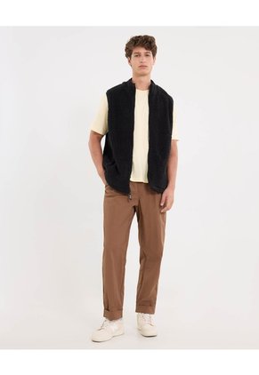 Pantalón Trouser Sartorial Para Hombre Café Atmos