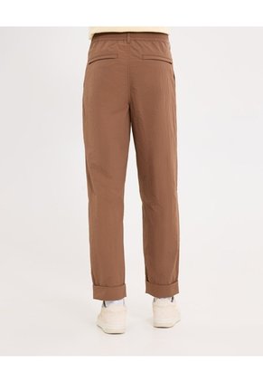 Pantalón Trouser Sartorial Para Hombre Café Atmos