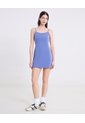 Vestido Con Abertura Posterior Para Mujer  Deportiva  Color Azul Marca Atmos de Atmos