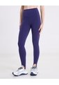 Leggins Regular Con Estribos  Para Mujer Azul Atmos de Atmos