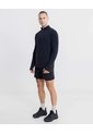 Short Training Largo Con Biker  Para Hombre Negro Atmos de Atmos