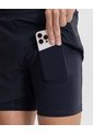 Short Training Largo Con Biker  Para Hombre Negro Atmos de Atmos