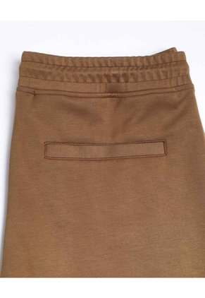 Bermuda Básica Plush  Para Hombre Café Atmos