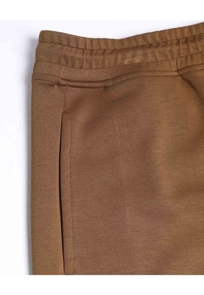Bermuda Básica Plush  Para Hombre Café Atmos