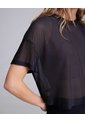 Camiseta Malla Deportiva Para Mujer  Deportiva  Color Negro Marca Atmos de Atmos