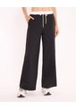 Pantalón Amplio Alotech Con Pretina Para Mujer  Deportiva  Color Negro Marca Atmos de Atmos