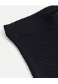 Pantalón Flare Tejido Tiro Alto Para Mujer  Deportiva  Color Negro Marca Atmos de Atmos