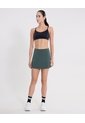 Falda Aerius Con Biker Para Mujer  Deportiva  Color Verde Marca Atmos de Atmos