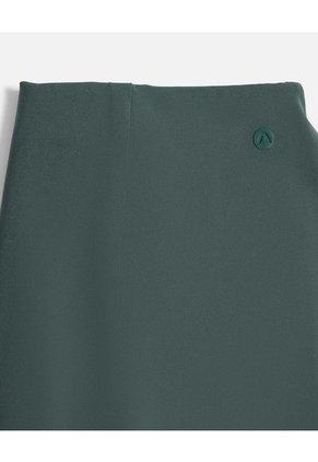 Falda Aerius Con Biker Para Mujer  Deportiva  Color Verde Marca Atmos