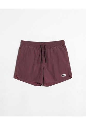 Pantaloneta De Baño Con Cordón  Para Hombre Vino Atmos Atmos