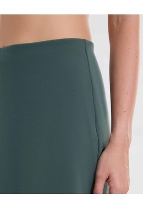 Falda Aerius Con Biker Para Mujer  Deportiva  Color Verde Marca Atmos