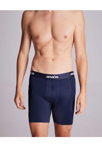 Boxer Para Hombre Fleat Seamer Color Azul Oscuro Marca Atmos #32000039
