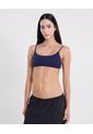 Top Deportivo Tirantes Delgados  Para Mujer Azul Atmos de Atmos
