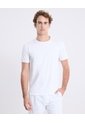 Camiseta Corte Láser Regular Fit  Para Hombre Blanco Atmos de Atmos