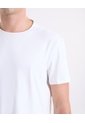Camiseta Corte Láser Regular Fit  Para Hombre Blanco Atmos de Atmos