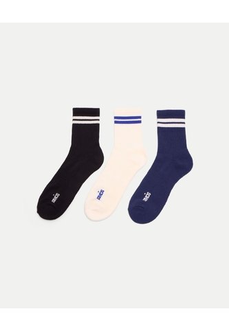 Pack X3 Medias Caña Media X3 Para Hombre Surtido Atmos Atmos