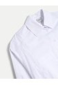 Camisa Crop Con Bolsillo Frontal Para Mujer  Deportiva  Color Blanco Marca Atmos de Atmos