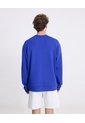 Buzo Oversize Cuello Redondo Plush  Para Hombre Azul Atmos de Atmos