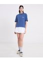 Falda Training Globo Con Biker Para   Deportiva  Color Blanco Marca Atmos de Atmos