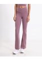Leggings Flare Aerius Skin  Para Mujer Lila Atmos de Atmos