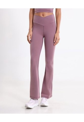 Leggings Flare Aerius Skin  Para Mujer Lila Atmos Atmos