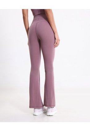 Leggings Flare Aerius Skin  Para Mujer Lila Atmos