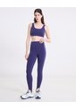 Top Deportivo Cuello Redondo Ajuste Medio  Para Mujer Azul Atmos de Atmos