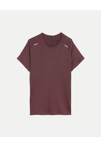 Camiseta Para Hombre Manga Corta Cuello Redondo Color Morado Marca Atmos #32090258 Atmos