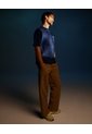 Pantalón Amplio Dustytech Ligero  Para Hombre Café Atmos de Atmos