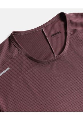 Camiseta Para Hombre Manga Corta Cuello Redondo Color Morado Marca Atmos #32090258