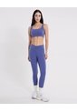Leggins Cross Aerius Skin Fit  Para Mujer Azul Atmos de Atmos
