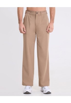 Pantalón Amplio Dustytech Ligero  Para Hombre Café Atmos