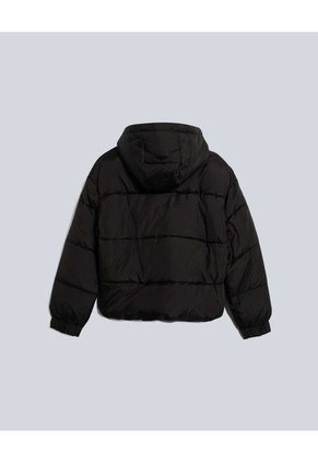 Chaqueta Para Mujer Acolchada Color Negro Marca Atmos #31080026