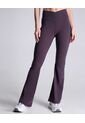 Leggins Flare Para Mujer Largo Color Morado Marca Atmos #31230045 de Atmos