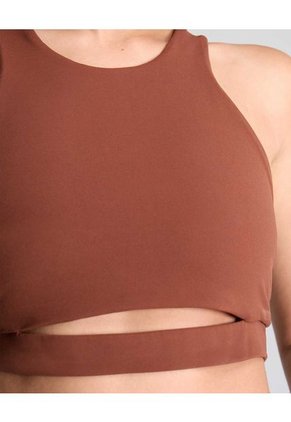 Top Para Mujer Top Color Café  Marca Atmos #31220119