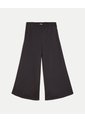Pantalón Amplio Microconfort Fluido Para Mujer  Deportiva  Color Negro Marca Atmos de Atmos