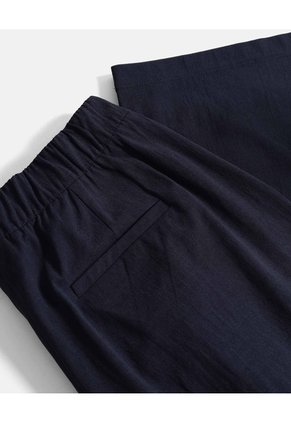 Pantalón Amplio Sartorial Alotech Para Mujer  Deportiva  Color Azul Marca Atmos