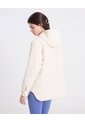 Chaqueta Acolchada Hoodie Funcional Para Mujer  Deportiva  Color Beige Marca Atmos de Atmos