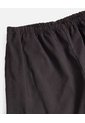 Pantalón Amplio Microconfort Fluido Para Mujer  Deportiva  Color Negro Marca Atmos de Atmos