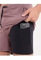 Short Con Bóxer Interno Y Cordón Ajustable  Para Hombre Lila Atmos de Atmos