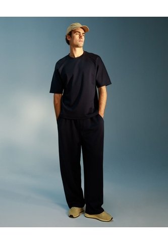 Pantalón Balloon Plush Confort  Para Hombre Azul Atmos Atmos