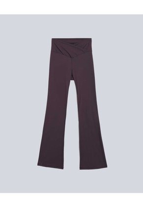 Leggins Flare Para Mujer Largo Color Morado Marca Atmos #31230045