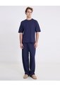 Pantalón Balloon Plush Confort  Para Hombre Azul Atmos de Atmos