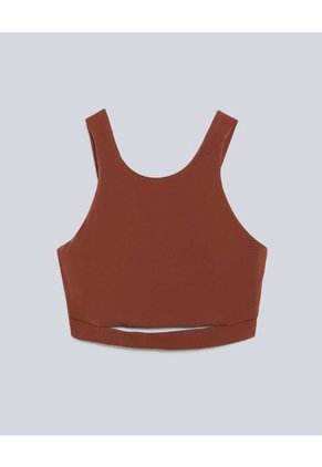 Top Para Mujer Top Color Café  Marca Atmos #31220119